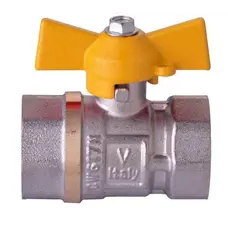 Кран шаровой прямой WATER VALVE 1/2 "ВВ ЖБ NV-V Q001