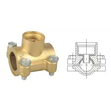 Врізка муфтова SOLOMON 1 1/4"x1/2"x1 1/4" 1500