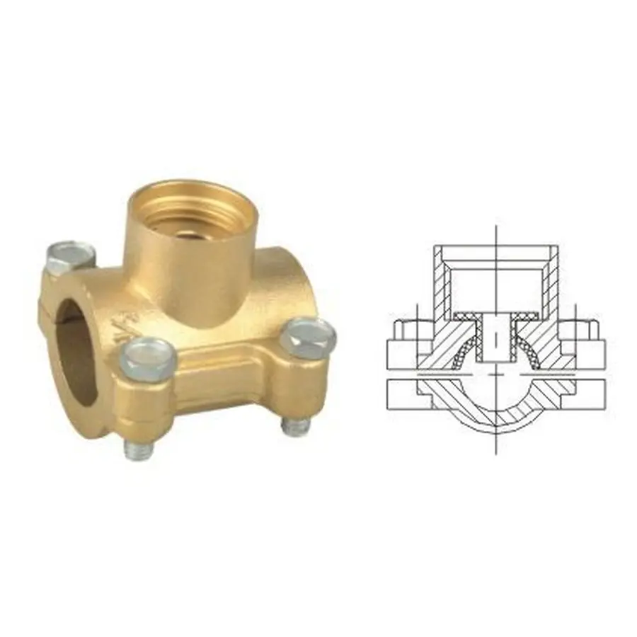 Врізка муфтова SOLOMON 1 1/4"x1/2"x1 1/4" 1500