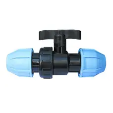 Кран кульовий ПНД Vsplast 63 6001