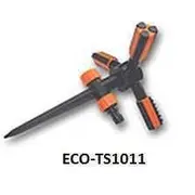 ECO-TS1011 Зрошувач обертовий трьохріжковий, на пластиковому кілку TRIO