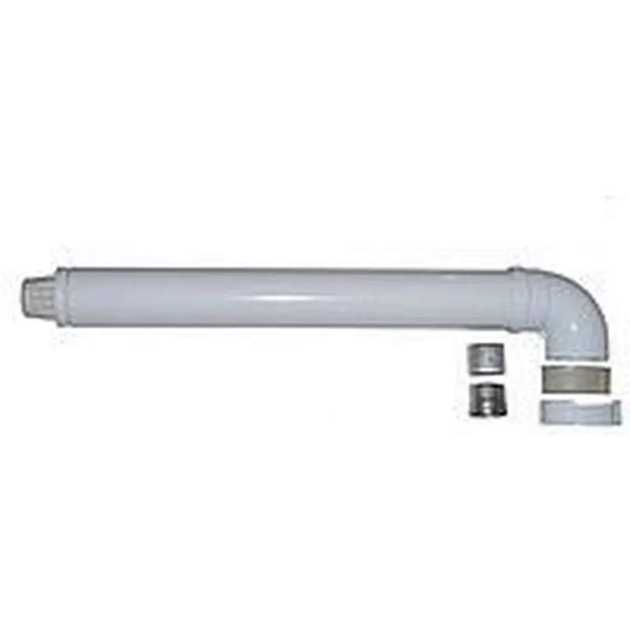 Димохід коаксіальний Ariston 750 мм, ø 60/100 з коліном д/конвекціонного котла, 3318001