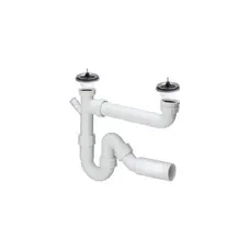 Сифон кухонный для мойки двойной VIEGA 329174