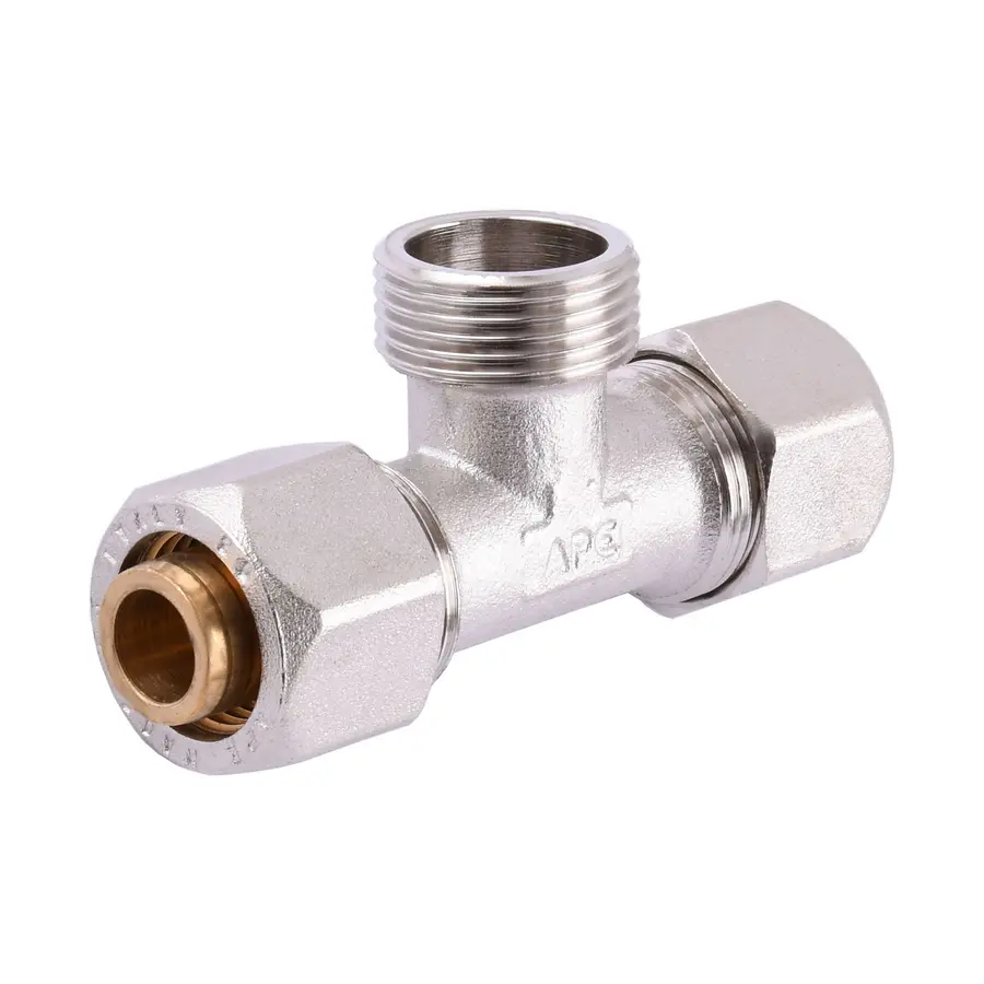 Трійник із зовнішньою різьбою APE ITALY 733 L 20х3/4″x20