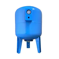 Гідроакумулятор 80л VOLKS pumpe 10bar верт. (з манометром)