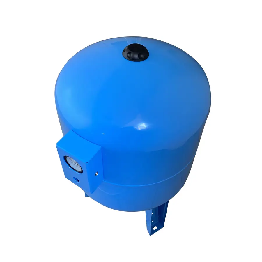 Гидроаккумулятор 80л VOLKS pumpe 10bar верт. (С манометром)