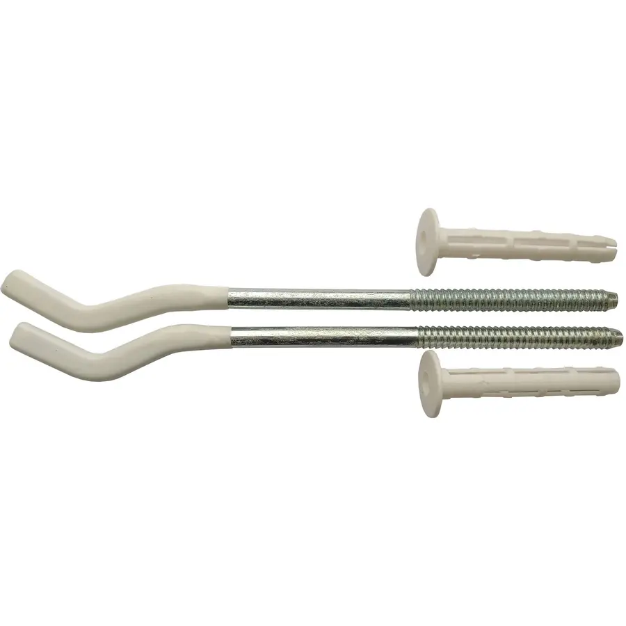 Комплект кронштейнів радіатора CRISTAL NR-1016 штирьковий прорезинений з дюбелем Ø9х245мм (пар.4од.)