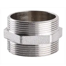 Ніпель нікельований 1 1/2″ЗР х 1 1/2″ЗР штампований А0535А(нк) VA