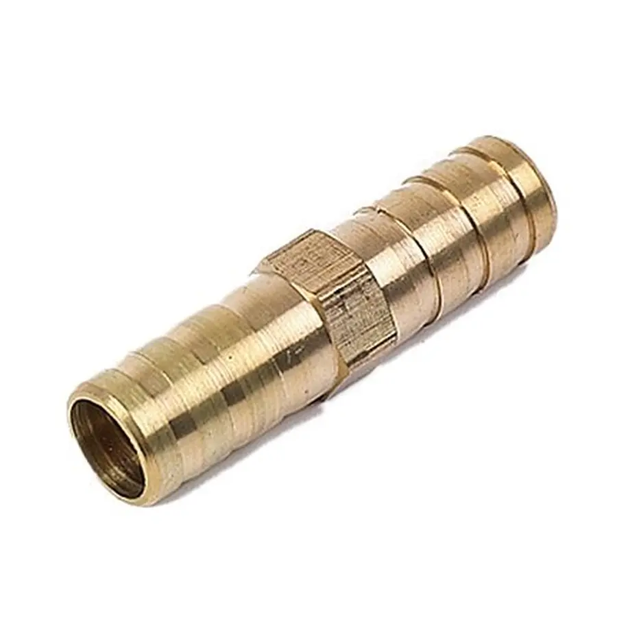 Трубка з'єднувальна пряма латунна 8мм х 8мм ливарна 1633Б