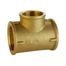 Трійник редукційний латунний 1″ВР х 3/4″ВРх 1″ВР штампований А0220А VA Трійник редукційний латунний 1″ВР х 3/4″ВРх 1″ВР штампований А0220А VA