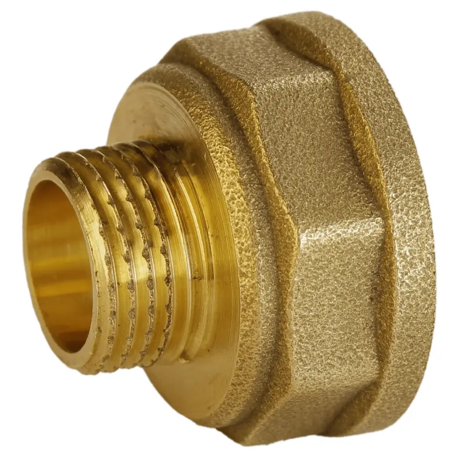 Перехідник редукційний латунний 2″ВР х 1″ЗР штампований А0631А