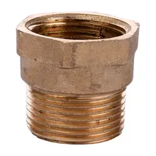 Перехідник латунний 3/4″ВР х 3/4″ЗР штампований А0609А VA