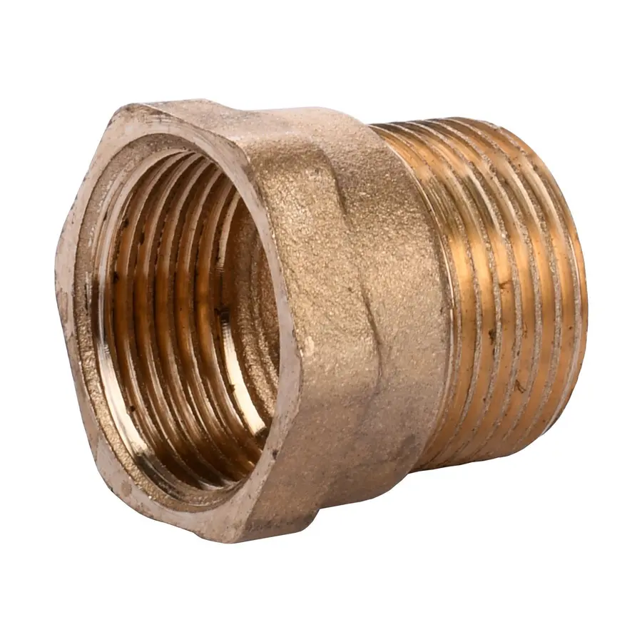 Перехідник латунний 3/4″ВР х 3/4″ЗР штампований А0609А VA