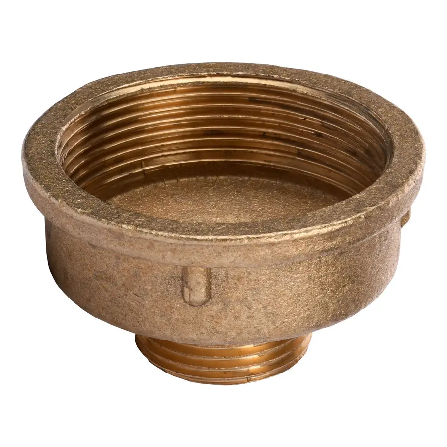 Перехідник редукційний латунний 2″ВР х 1″ЗР ливарний посилений 620-1Б