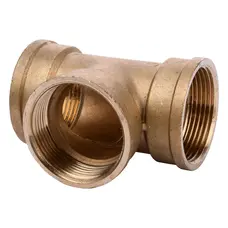 Трійник латунний 1 1/2″ВР х 1 1/2″ВР х 1 1/2″ВР ливарний A0207-1А VA