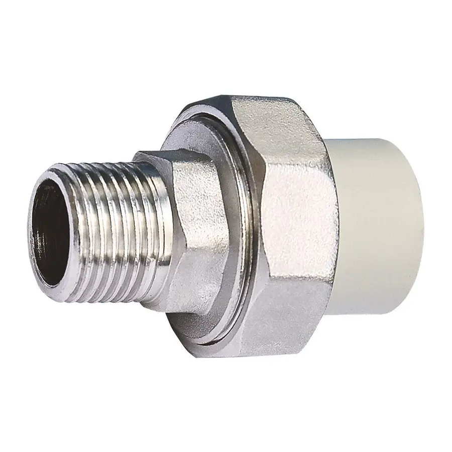 Муфта разборная внеш. резьба (металлическая) PPR 50х1 1/2 "LIGHT 1018