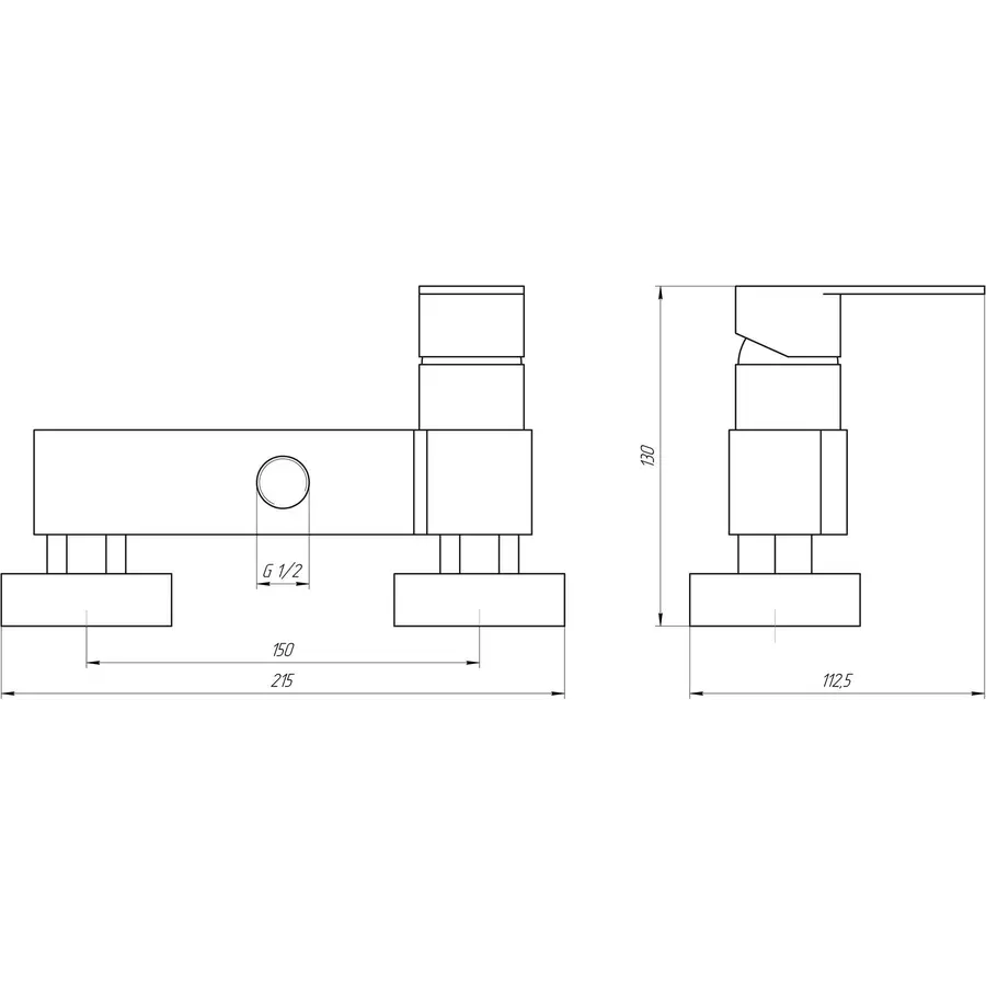 Змішувач для душа TOPAZ SARDINIA TS 08718-H19
