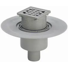 Трап VIEGA ф50 нерж. решiтка 150*150 з сифоном VIEGA 557188 (284862)