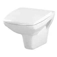 CET Cersanit 550 CARINA NEW CLEAN ON підвісний з кришкою дюропласт