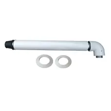 Димохід коаксіальний Ariston Coaxial Flue kit 60/100 750 мм, з коліном 71.MT7.00.02