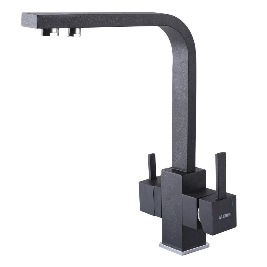Змішувач для кухні під осмос Globus Lux LAZER GLLR-0111-1-ONIX