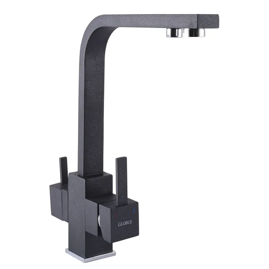 Змішувач для кухні під осмос Globus Lux LAZER GLLR-0111-1-ONIX