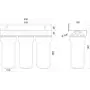 Система 3-х ступенчатого очистки Bio + systems NSL103, 3/4 "