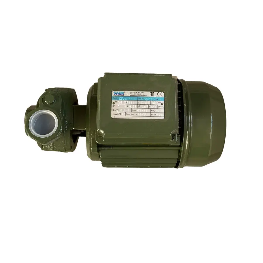 Насос вихревой KF-4 0,75 кВт SAER (3,0 м3 / ч, 76 м) однофазный