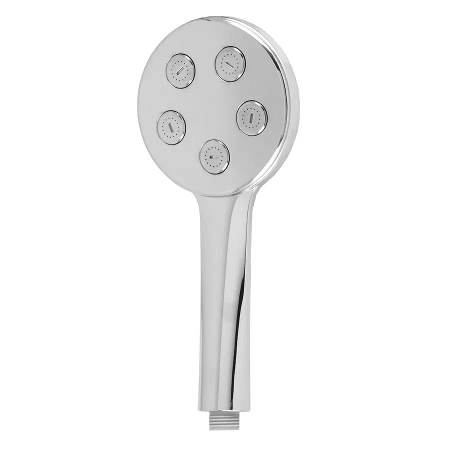 Душевая лейка Globus Lux NSD08A Хром, D120мм, Модерн форсунки, Пласт., В коробке