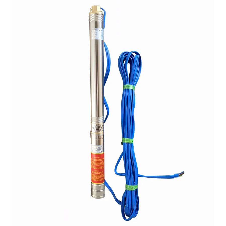 Насос свердловинний з підв, стійк, до піску 3″ OPTIMA 3SDm1,8/15 0,37 кВт 61м +пульт+кабель 40м NEW