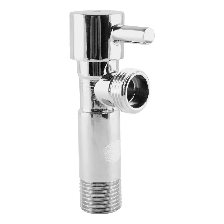 Кран напівобертовий кутовий SOLOMON 1/2″х1/2″ Lazer 7076