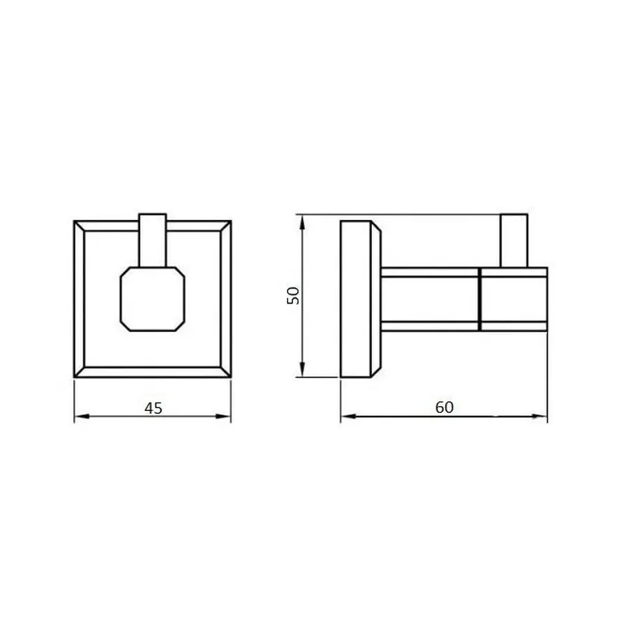 Крючок Perfect Sanitary Appliances KB 9915