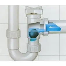 Клапан запобiгання затоплення VIEGA Ø50, 106324