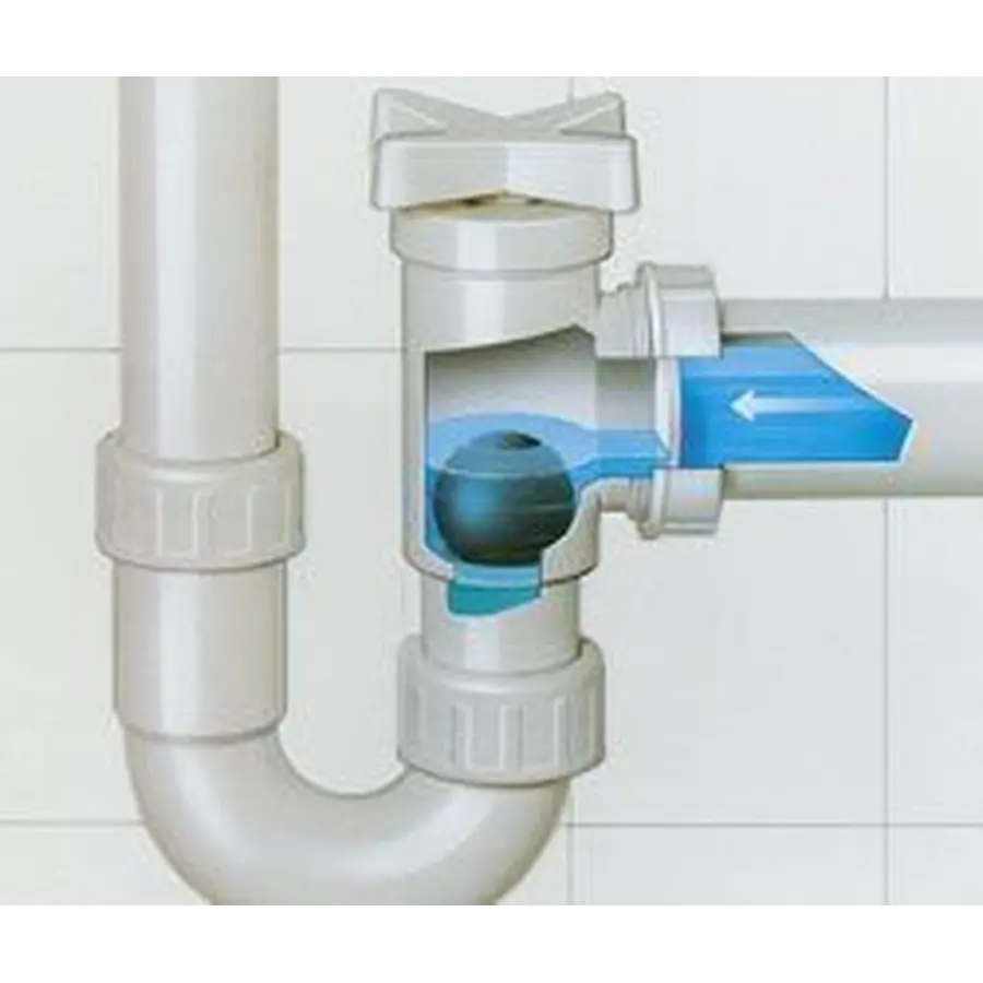 Клапан запобiгання затоплення VIEGA Ø50, 106324