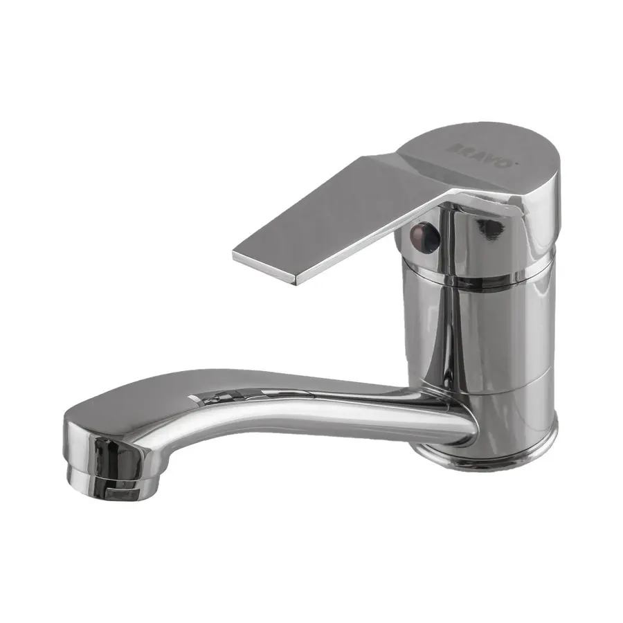 Смеситель для умывальника BRAVO ZENITH BS-42-103M возвратной 15см латунь