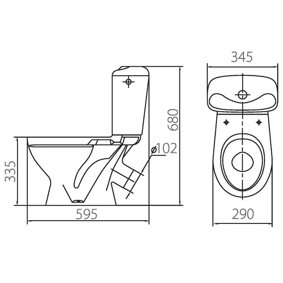 Компакт Colombo "Бембі" з сидіням