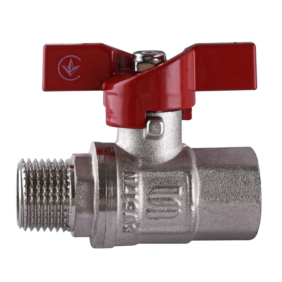 Кран шаровой прямой SELBA 1/2 ЗВ КБ SL1508