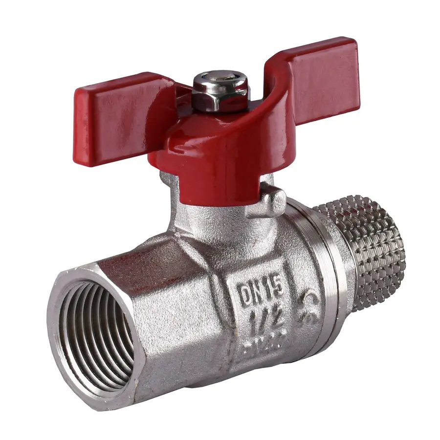 Кран шаровой прямой SELBA 1/2 ЗВ КБ SL1508