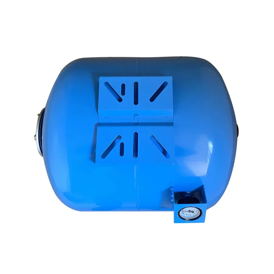 Гідроакумулятор 80л VOLKS pumpe 10bar гор. (з манометром)