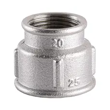 Муфта редукційна нікельована 1″ВР х 3/4″ВР ливарна А0313А(нк) VA