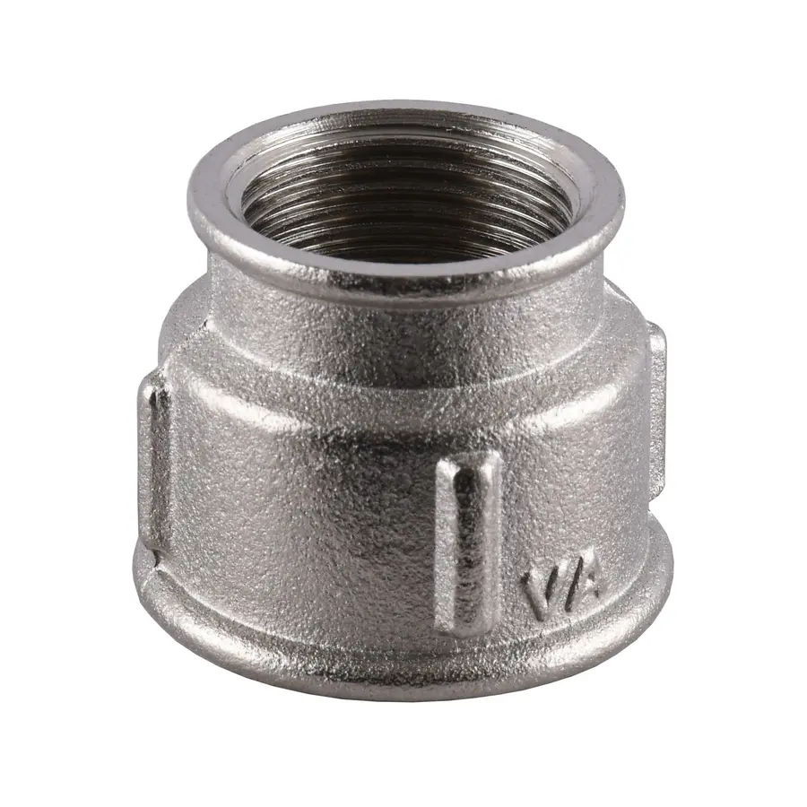 Муфта редукційна нікельована 1″ВР х 3/4″ВР ливарна А0313А(нк) VA