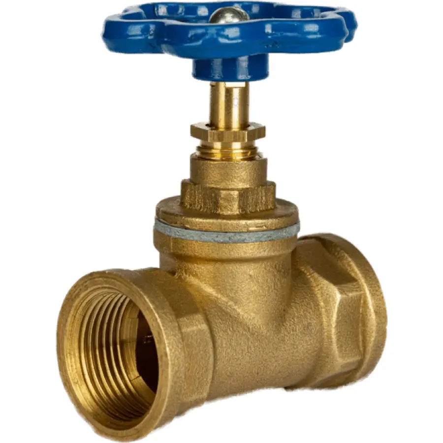 Кран вентильний прямий ХВ латунний 1/2″ВР х 1/2″ВР ливарний Б1111А VA