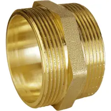 Ніпель латунний 1 1/2″ЗР х 1 1/2″ЗР штампований А0535А