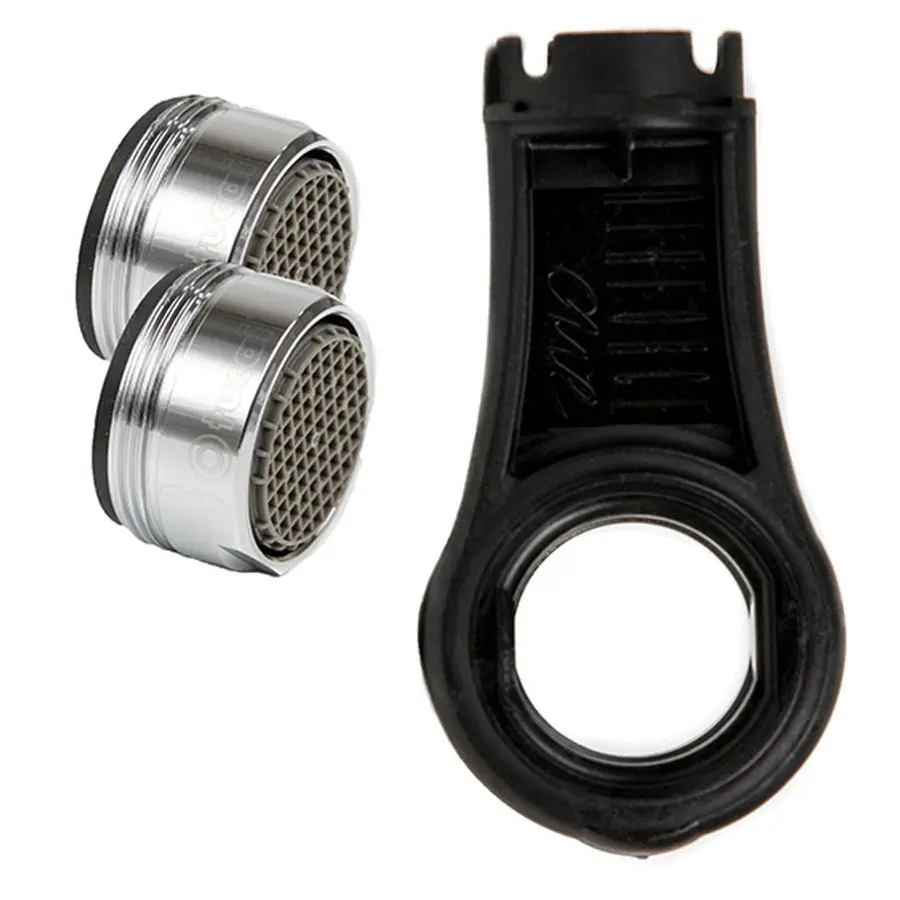 202001 Набір М24 50% (2 аератора M24 зовн.різьба; 1 ключ для монтажу та чистки) Tucai