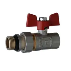 Кран кульовий прямий з американкою WATERVALVE Q003 NV-V343 3/4″ ЗB