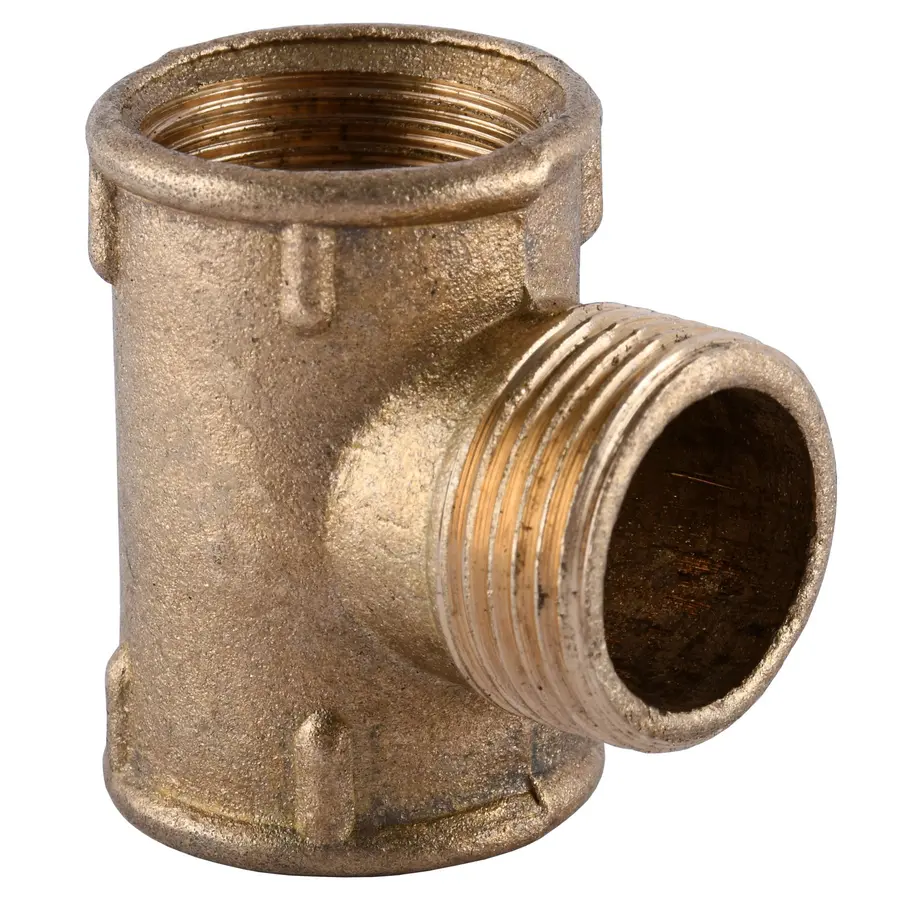Тройник латунь 3 / 4Внутришня х 3/4 Внешняя х 3 / 4Внутришня 663Б