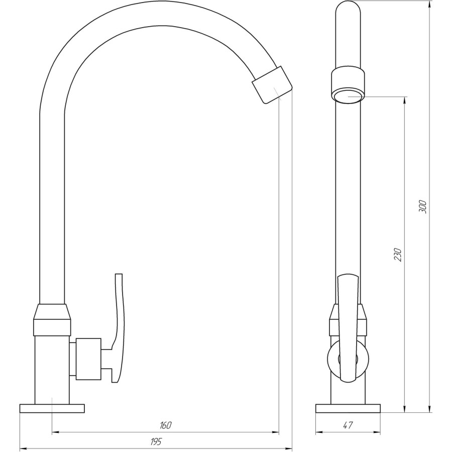 Монокран EcoMix EMS-23W