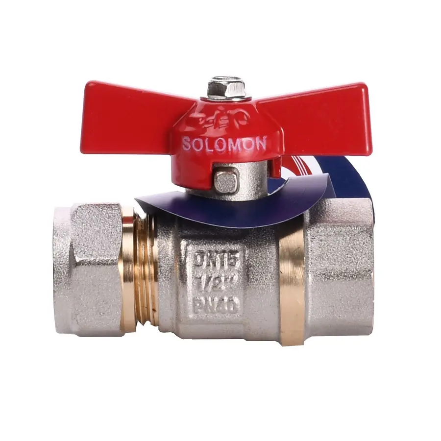 Кран шаровой SOLOMON 16х1 / 2 "1184 внутр