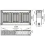 Радіатор сталевий панельний OPTIMUM 22 бок 500х1100