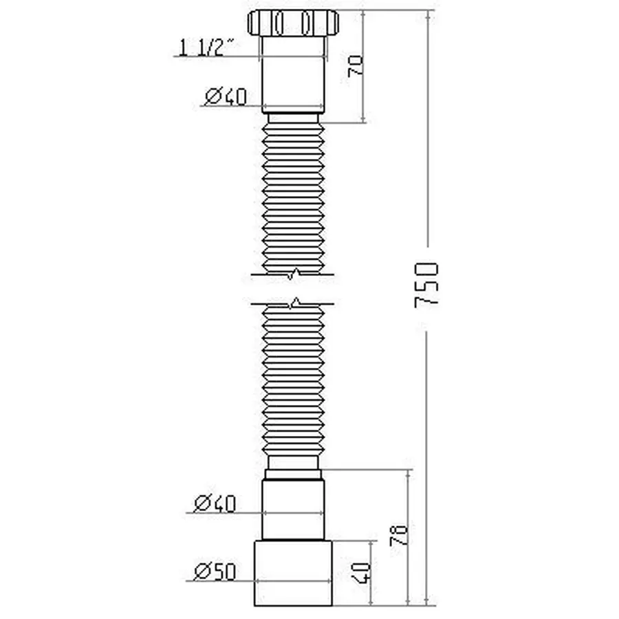 Гибкая труба Waterstal АС-1013